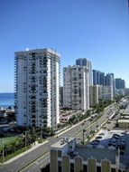 street near ocean in Florida