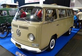 vw bulli as an exhibit at the exhibition