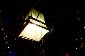 street lamp as antique