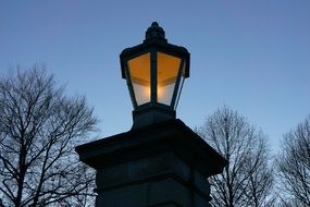 Metal Grid Lantern