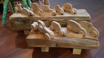 wooden toys as a cars