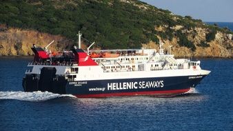 ferry in greece