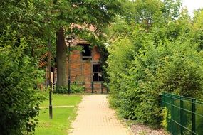 Castle Park with alleys, ludwigslust-parchim