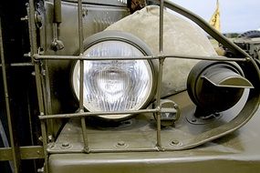 Photo of Military vehicle spotlight