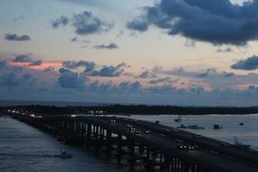 Large bridge in Florida