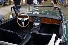 classic car outdoors
