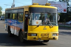 Public Bus in Russia