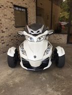 Motorcycle White