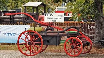 Fire truck in 1901