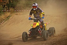 Quad Racing, Cross on soil road