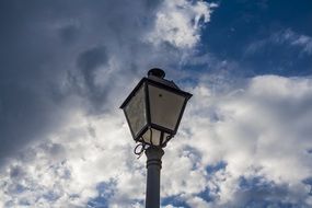 Street Lamp and clouds