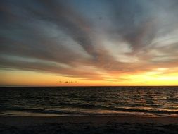 ravishing Beach Sunset