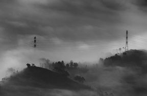 foggy Sapa in vietnam