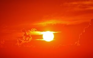 charming red Clouds