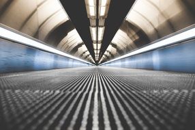 Walkway in Metro