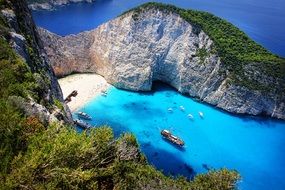 Zakynthos Shipwreck ship