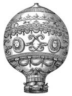 Vintage Balloon drawing