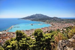 landscape of the Zakynthos