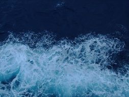 Blue Water Splash