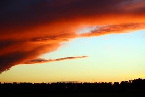 Sky Clouds Forward