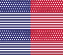 American Flags banner