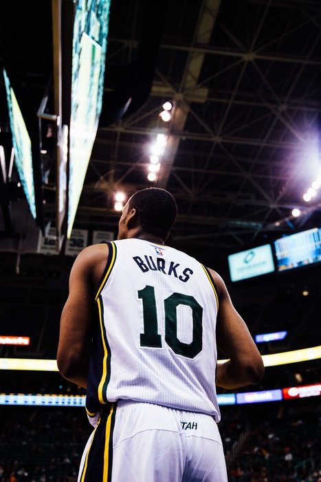 Alec Burks Basketball Player 10