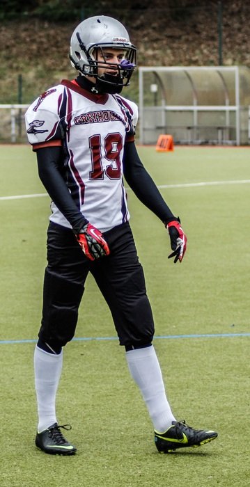 american football player of greyhounds