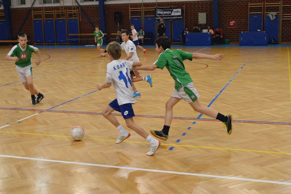 indoor football game