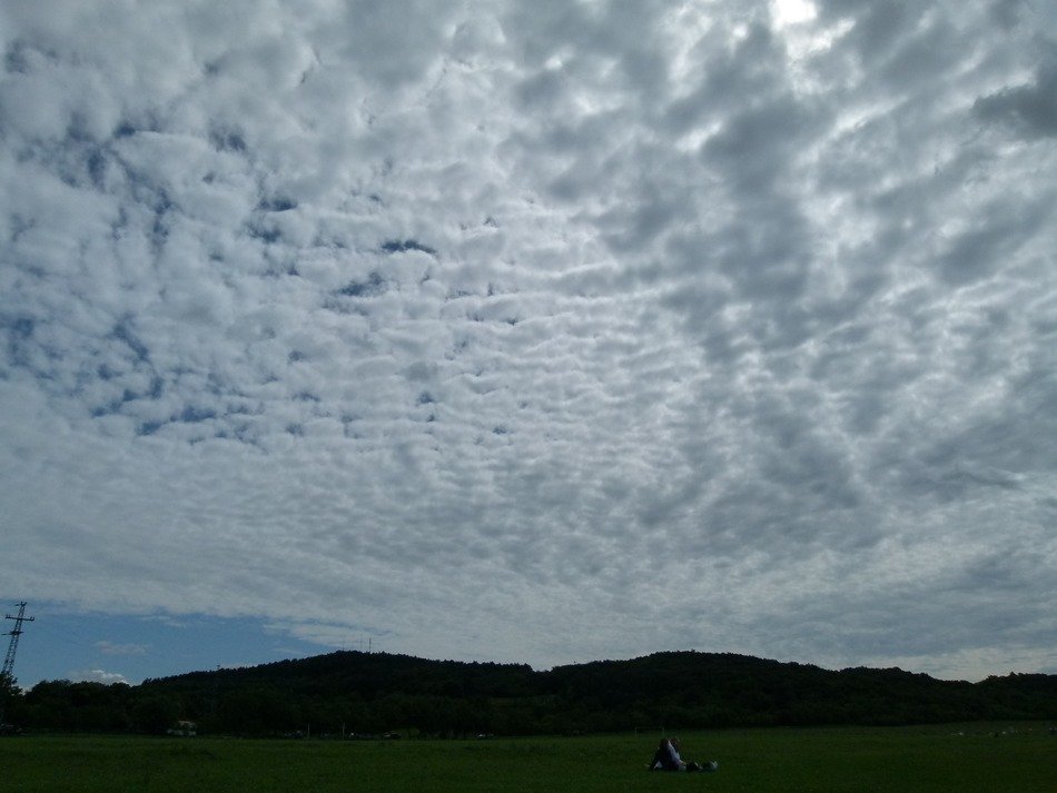 white clouds as art