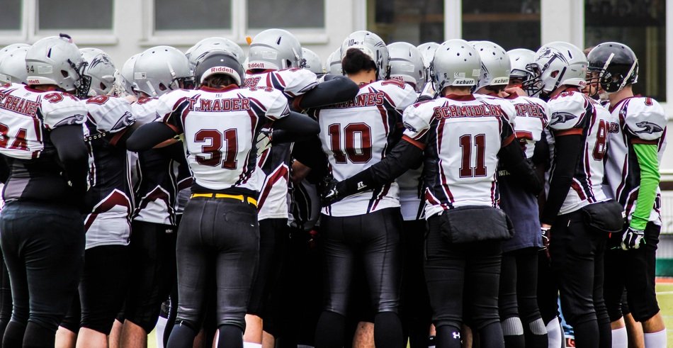 American Football Team nomber 31,10,11