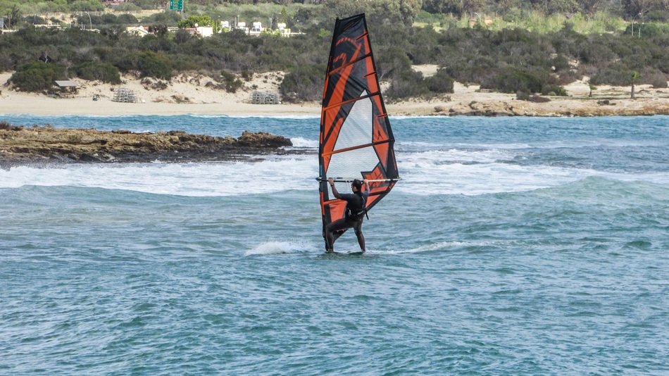 windsurfing in Ayia Napa