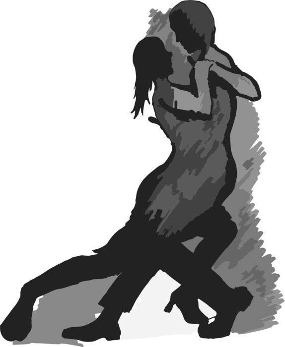 İllustration of Dancing couple