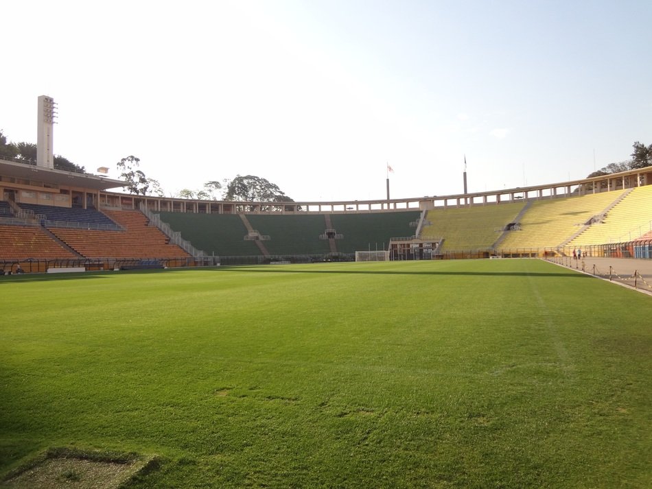 Football Stadium Pacaembu Sao Paulo