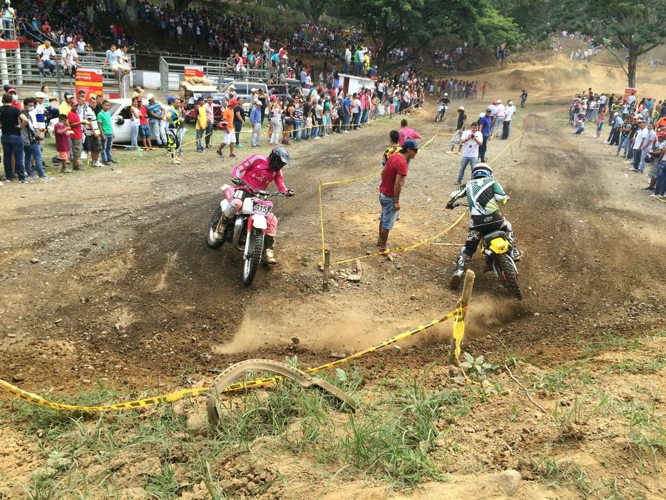 motocross as a show for the audience