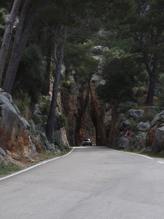road in Majorca