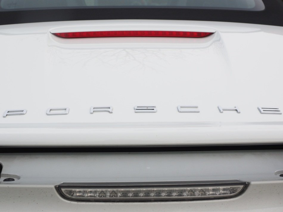 Porsche Lettering Car