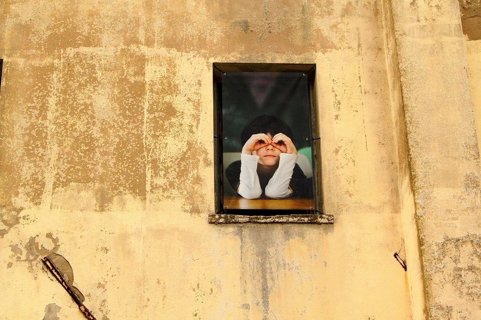 baby picture on the wall