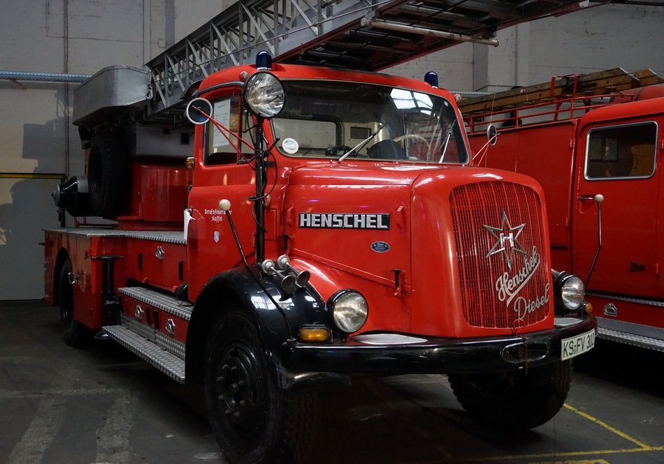fire truck in the museum