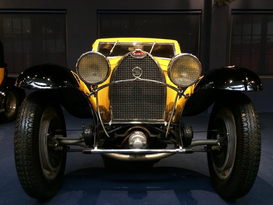 rare car in the museum