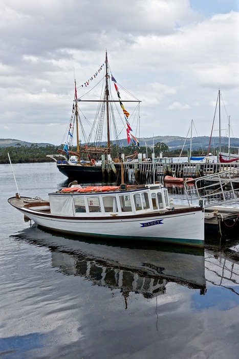 Boat in port