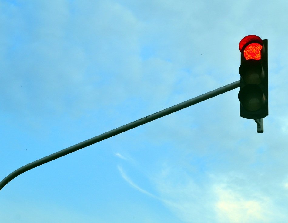 picture of the red Traffic Light