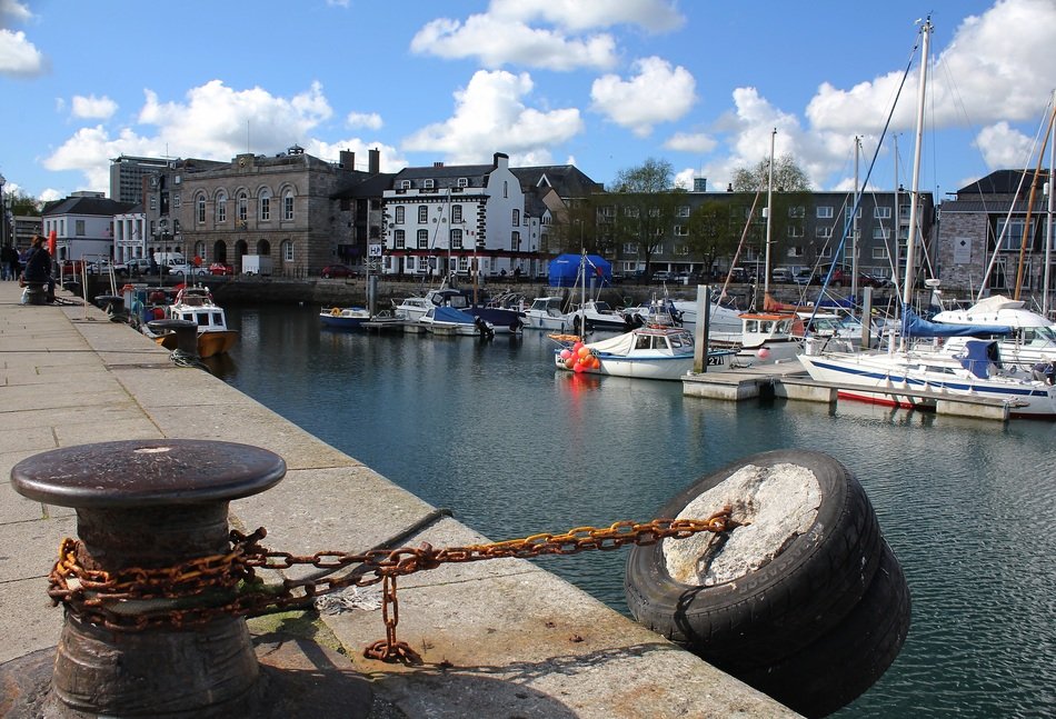 yachts in plymouth