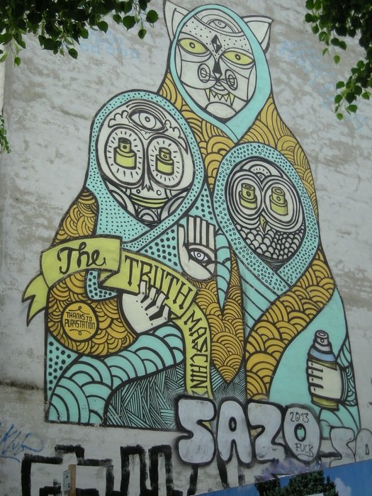 Weird Graffiti in Berlin