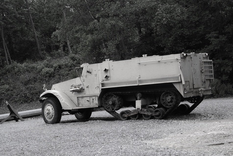 Picture of A military Truck