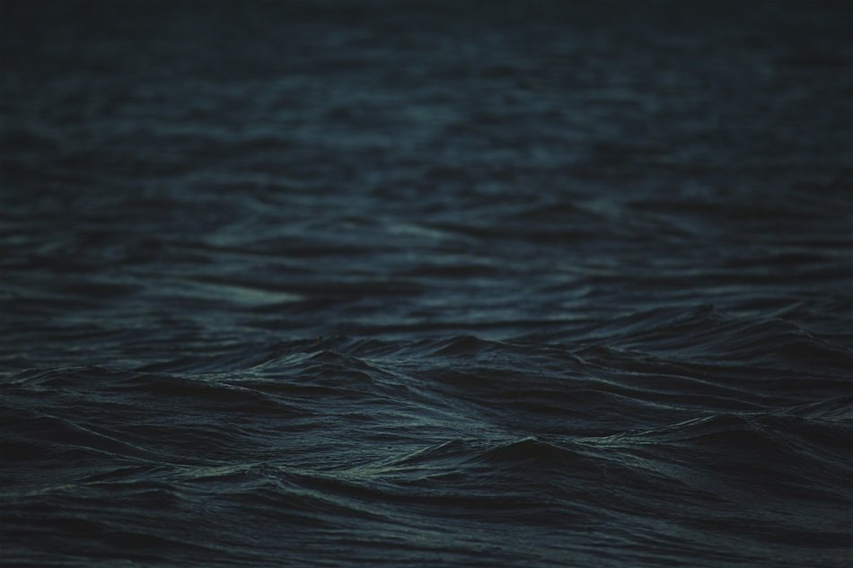 ocean at night
