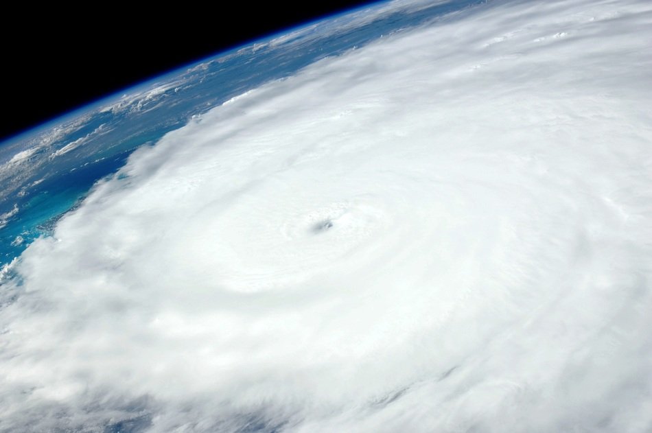 view of the atmosphere in a storm