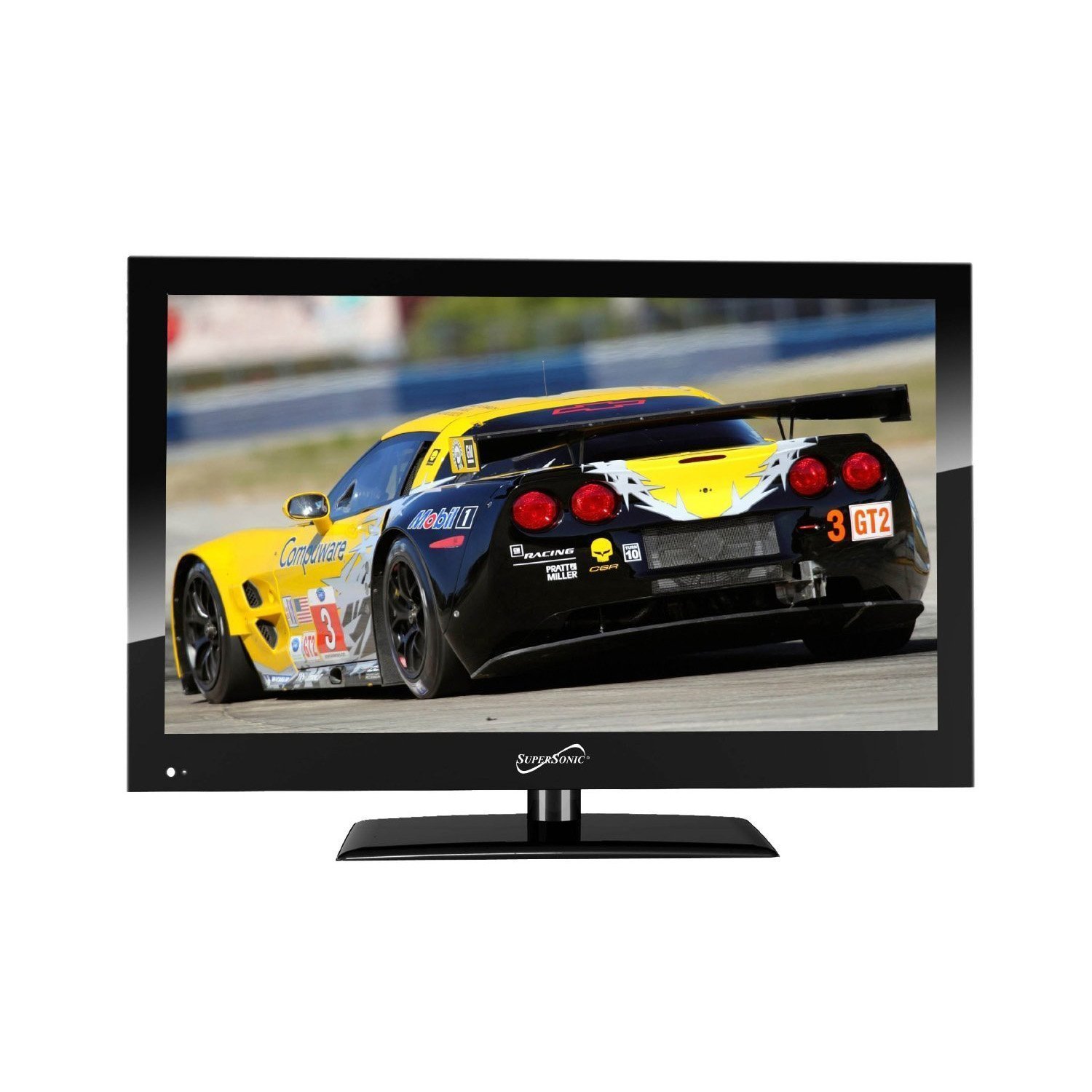 SuperSonic 1080p LED Widescreen TV With HDMI Input And AC/DC Compatible ...