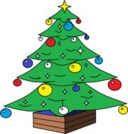 Picture of Christmas tree
