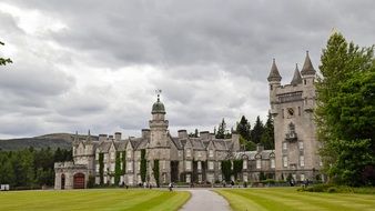 castle balmoral in the scotland