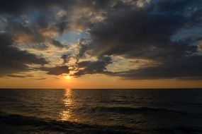 enchanting Beach Afterglow